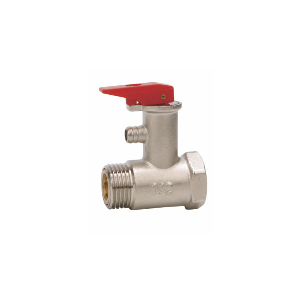 Water heater safety valve