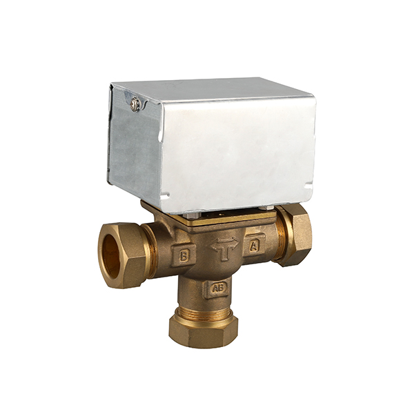 Motorized 3 Way Brass Diverting Valve